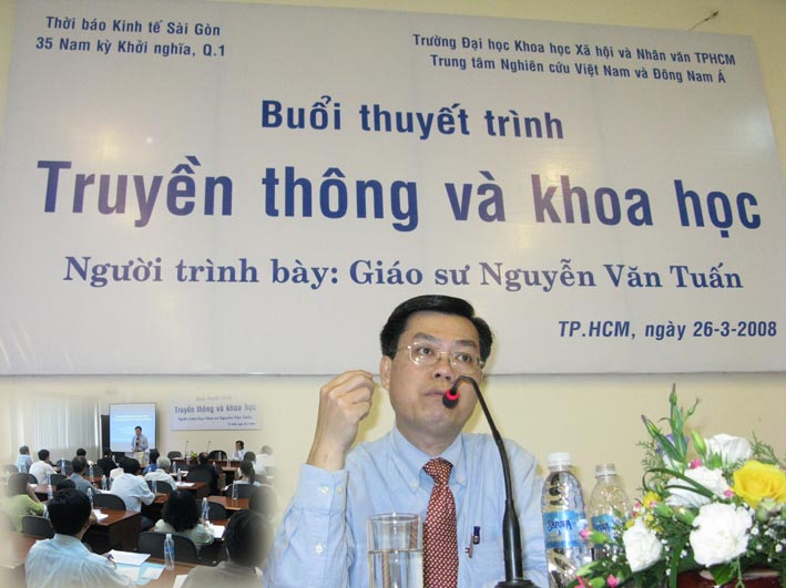 BUỔI THUYẾT TRÌNH VỀ “TRUYỀN THÔNG VÀ KHOA HỌC”