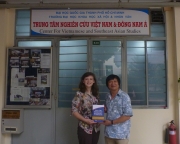 TIẾP BÀ HARRIET MCFADZEAN, CHUYÊN GIA KINH TẾ  TỪ CÔNG TY TNHH MEKONG ECONOMICS