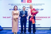 LÃNH ĐẠO TRUNG TÂM NGHIÊN CỨU VIỆT NAM VÀ ĐÔNG NAM Á THAM DỰ BUỔI HỌP MẶT KỶ NIỆM 249 NĂM NGÀY ĐỘC LẬP HOA KỲ VÀ 30 NĂM THIẾT LẬP QUAN HỆ NGOẠI GIAO VIỆT NAM – HOA KỲ